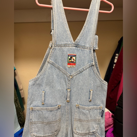 Disney vintage overalls size 7T unisex VGUC - Picture 5 of 9